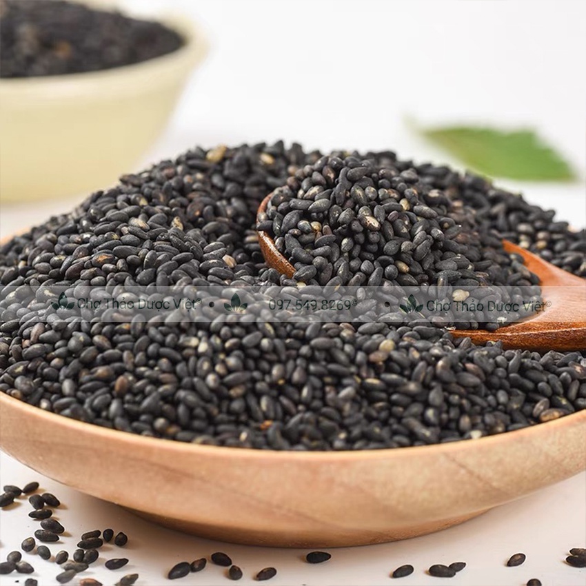 Hạt é nguyên chất 1kg (Nấu chè, làm thạch sương sáo) - Chợ Thảo Dược Việt