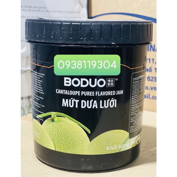 Mứt sinh tố dưa lưới boduo 1kg3