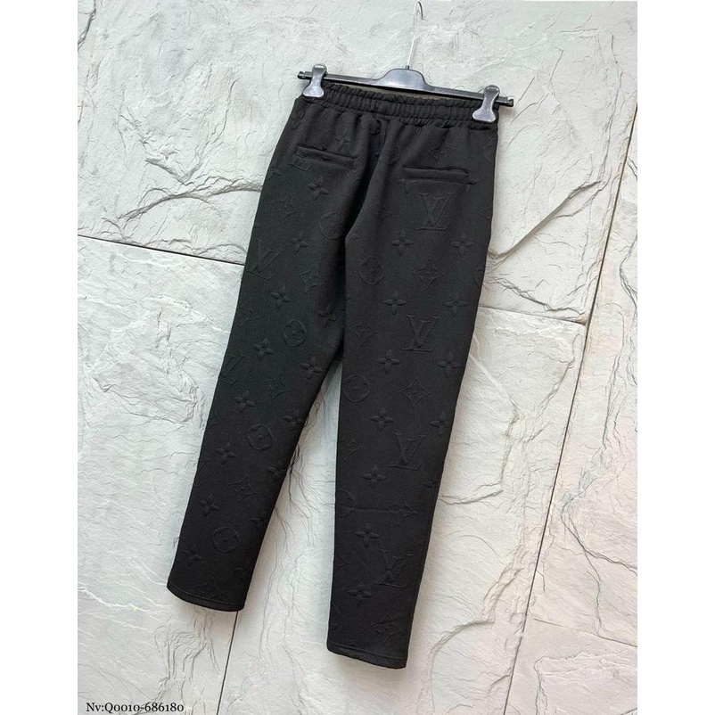[FreeShip] quần nỉ dập vân monogram