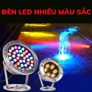 Đèn LED ánh sáng dưới nước ngoài trời đèn LED hồ bơi đèn LED ánh sáng hồ cá koi đèn LED tạo cảnh quan ánh sáng đài phun