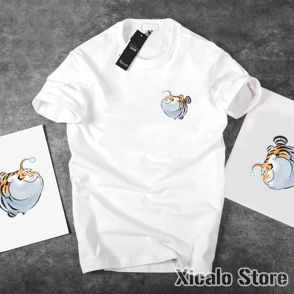 Áo thun in hình Hổ Mập Ú Cá Lồng Đèn, Áo Thun Oversize Cotton Co Dãn Unisex Thoáng Mát nam nữ RẺ cực Sốc
