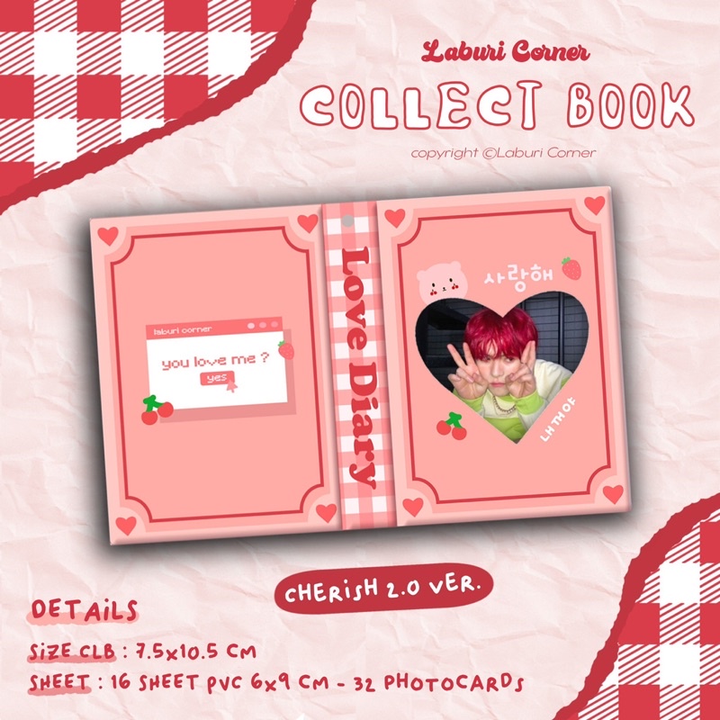 LABURI COLLECT BOOK/ ALBUM ẢNH ĐỰNG CARD//Laburicorner