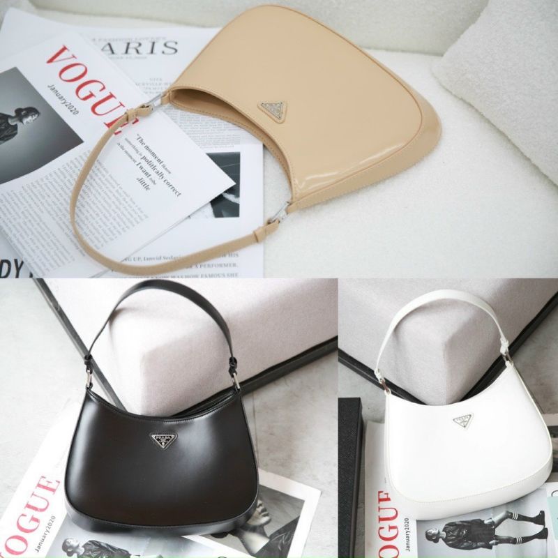 Túi xách nữ Pra.da CLEO da thật sz26cm -3 màu bán chạy nhất fullbox bill