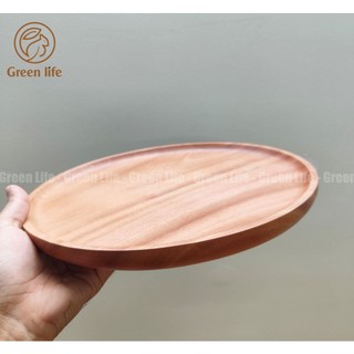 Đĩa gỗ Xà Cừ tròn size lớn