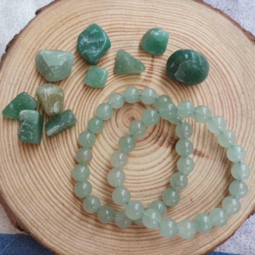 Vòng Tay Đá Aventurine TA Xanh