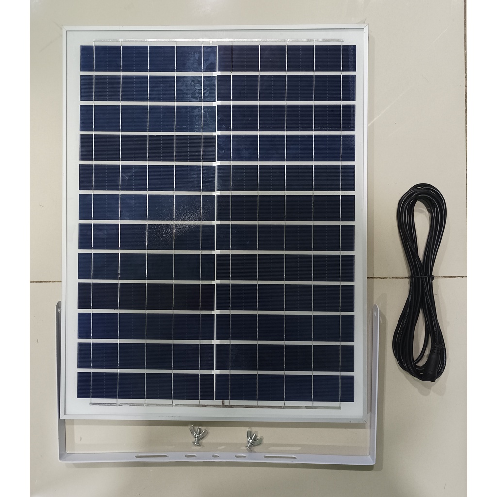 TẤM PIN NĂNG LƯỢNG MẶT TRỜI 8W 15W 18W 20W 25W 30W Với khung hình “U” Và vít