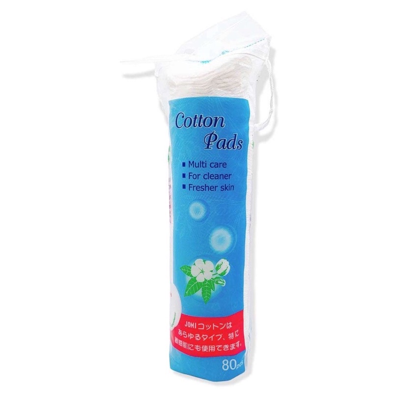 Bông tẩy trang Cottton Pads Jomi 120 miếng giúp làm sạch da sau trang điểm chăm sóc da nhẹ nhàng