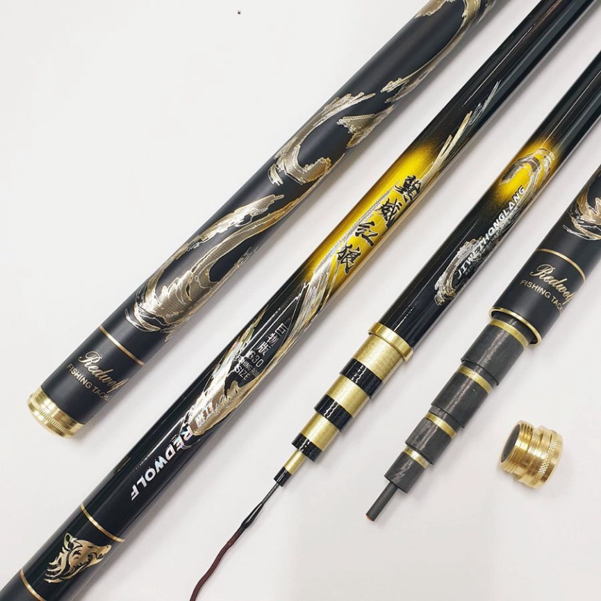 Cần câu tay Tiểu Ngư Vương 6H Câu Đơn Câu Đài Tặng Kèm Ngọn Phụ