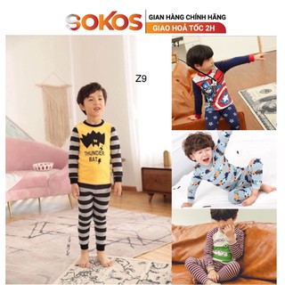 Bộ Nỉ Dài Tay Cho Bé Vải Cotton Hàn Quốc
