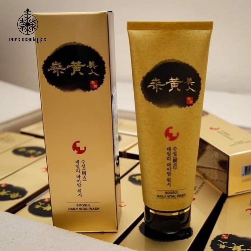 Dung dịch vệ sinh phụ nữ SOOSUL giúp làm sạch, giảm ngứa ngáy và mùi khó chịu, cân bằng pH tuýp 150ml