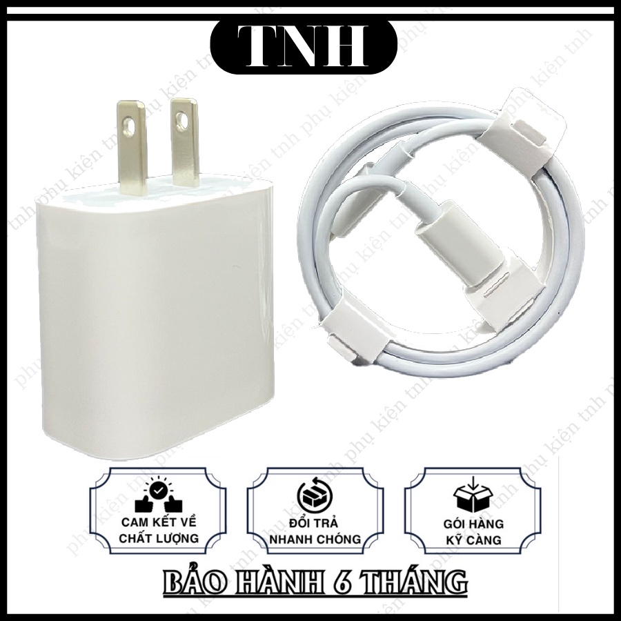 Bộ Sạc Nhanh PD 20W USB-C To (sạc nhanh ổn định) Dành cho 8 đến 14 ,Cáp Sạc Nhanh