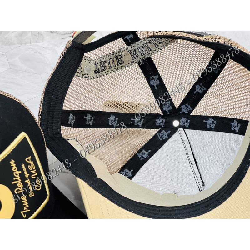 Mũ Lưỡi Trai NAM Nữ - Nón Ông Địa TRUE RLGN Phối Màu Vuông Lưới Phù Hợp Với Người Chơi Hệ Đẳng Cấp