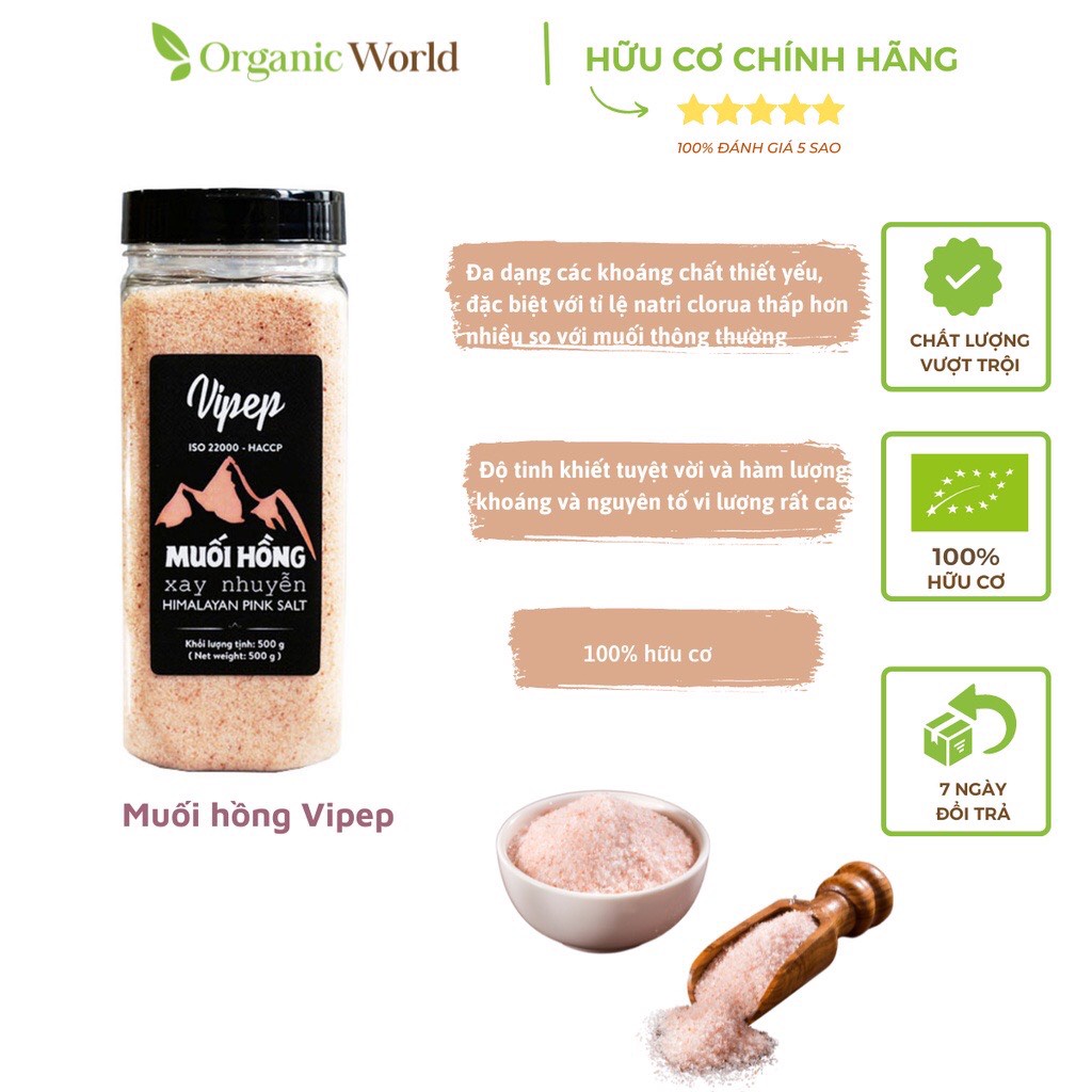 Muối hồng Himalaya Viper 500g