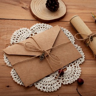Bộ giấy viết thư giấy kraft
