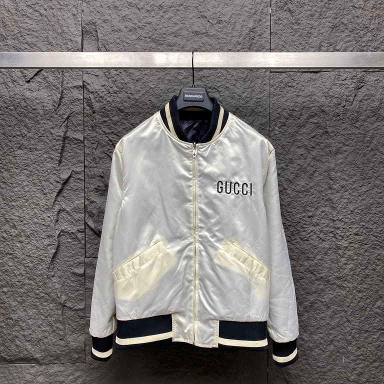 Áo khoác bomber Gucci 2 mặt LA 1-1 on web