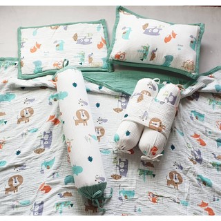 Chăn Xô Hè Thu Bebobaby (Muslin) - Thân Thiện Với Da Bé