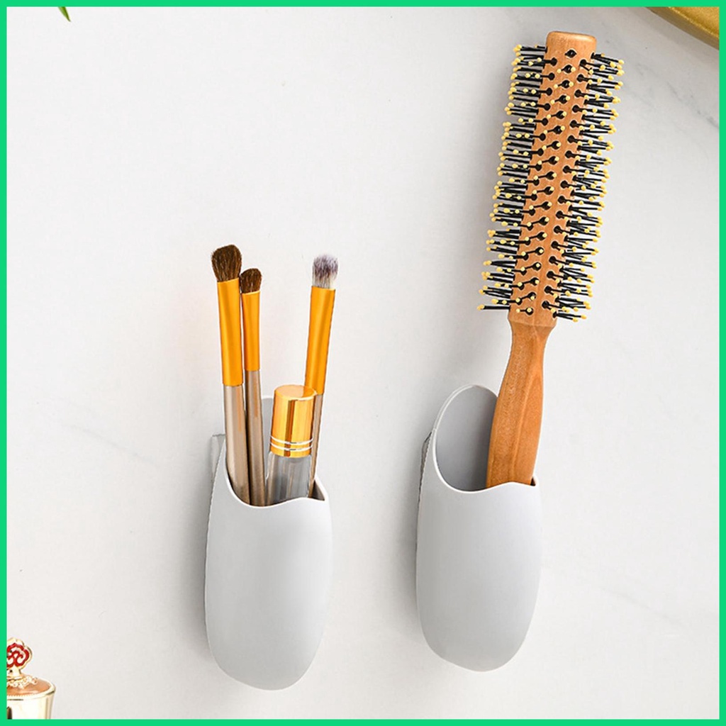 Hộp Đựng Đồ Dùng Bằng Silicon Dính Tường Dễ Lau Chùi Tiện Dụng Cho jiwvn