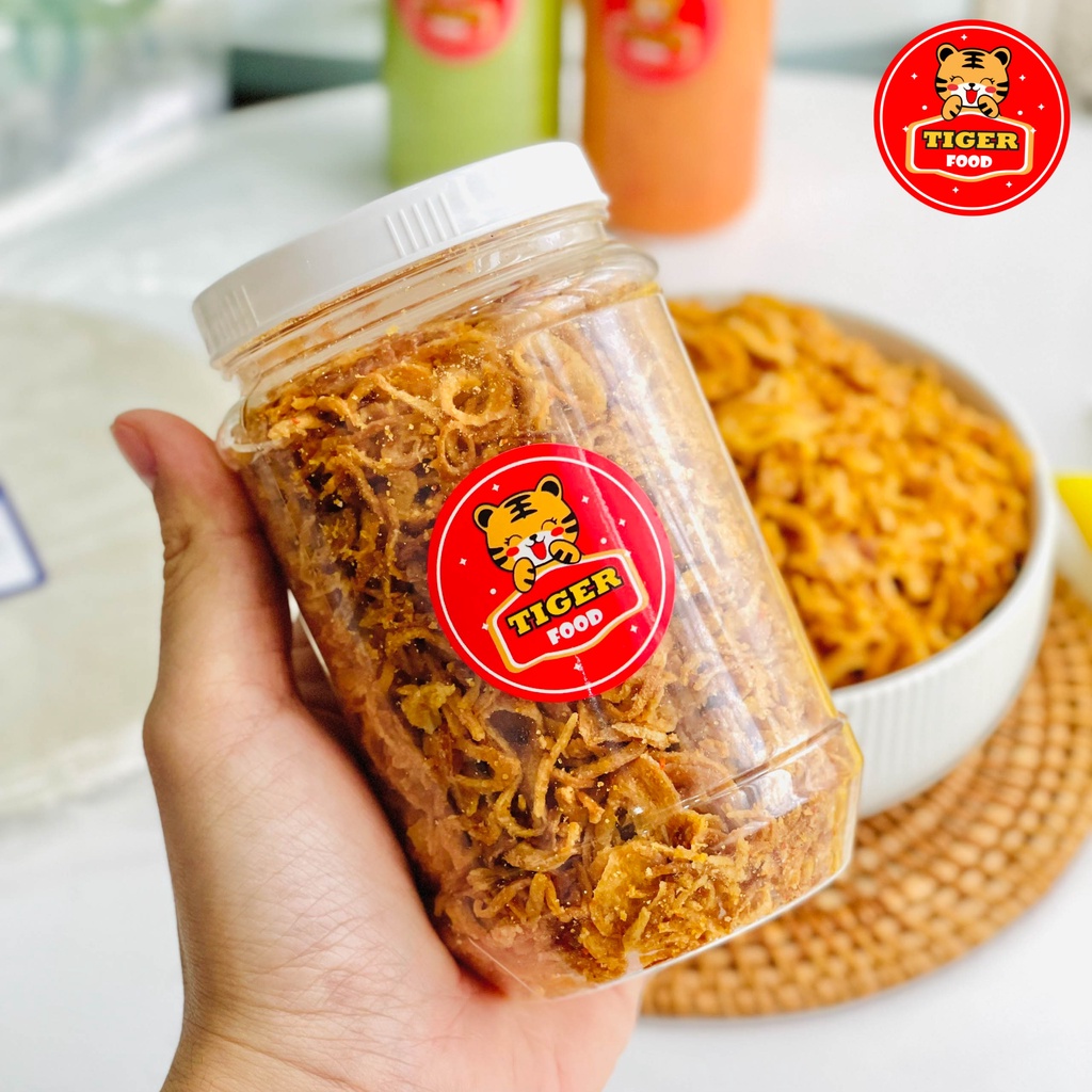 Muối ruốc hành phi 200G  đặc biệt TIGER FOOD muối tôm nhuyễn hành phi đặc sản Tây Ninh ăn kèm bánh tráng phơi sương