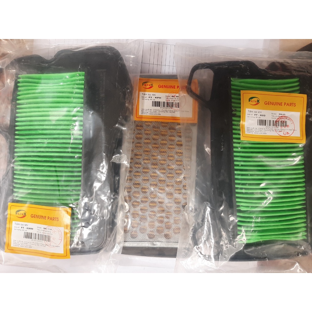 Lọc gió xe wave S,110,Alpha, RS, RSX, 100 chính hãng