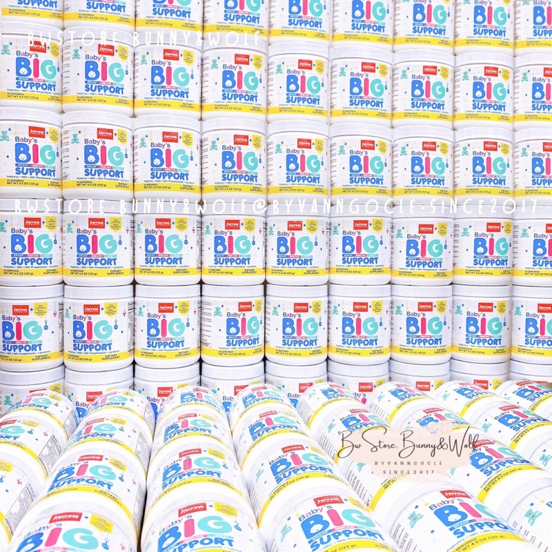 Bột Dinh Dưỡng Jarrow Formulas Baby's Big Support - Mỹ - Hộp 123gr [Hàng Air - Date Mới Nhất] [ Bw Store ]