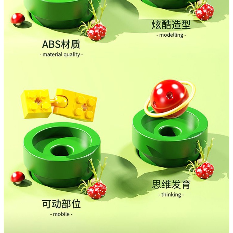 Đồ chơi Lắp ráp Mô hình 6010 MOC Super Mario The Mighty Bowser Collectible Figure Fit 7141