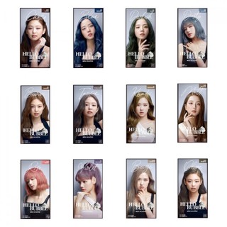 THUỐC GỘI NHUỘM TÓC DẠNG BỌT HELLO BUBBLE MISE EN SCENE