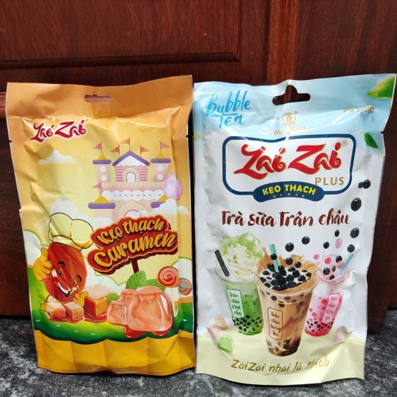 Bịch thạch zazai trà sữa đủ loại