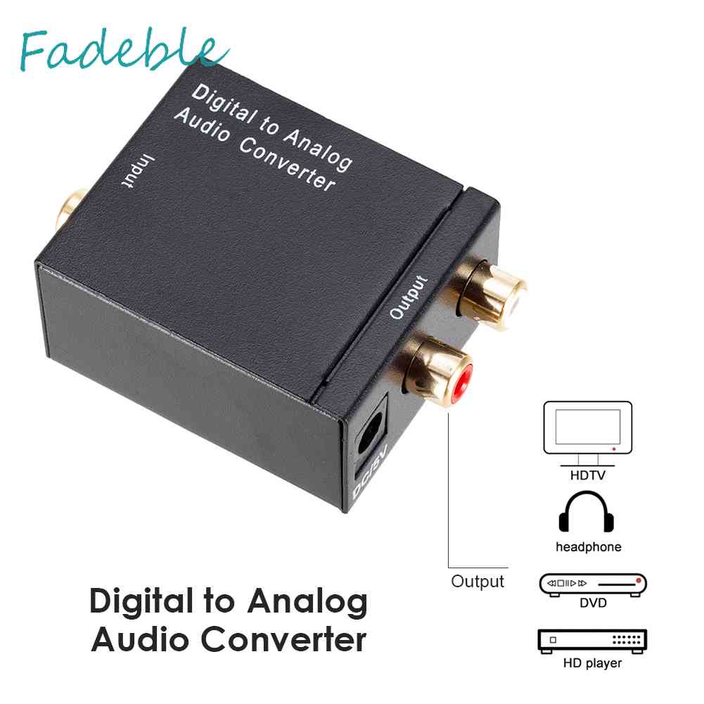 Bộ ChuyểN ĐổI Quang HọC Sang Analog RCA