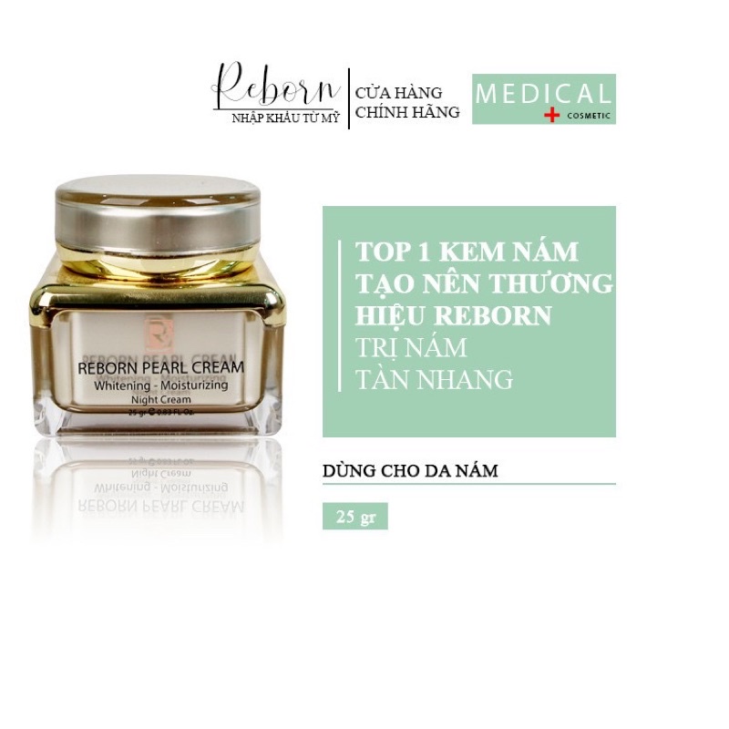 Kem nám đêm Reborn dưỡng trắng mờ nám