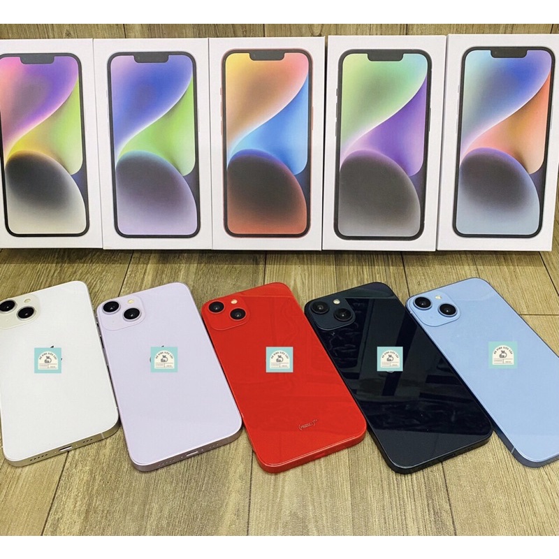 Mô Hình Trưng Bày 14, 14Plus Màu Xanh Đỏ Tím Trắng Đen Cực Đẹp / Mô Hình Điện Thoại Trưng Bày