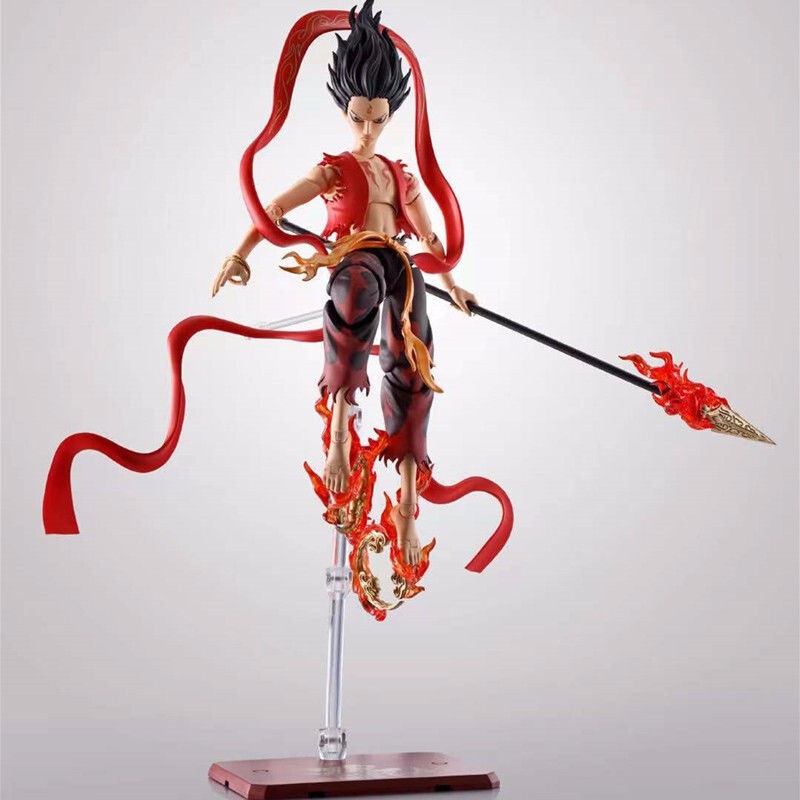 Bandai chính hãng Shf Nezha's Demon Boys Model Model Toy Junior Nezha Doll