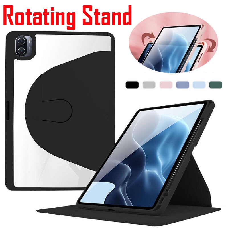 Bao Da Máy Tính Bảng Bảo Vệ 360 Độ Cho Xiaomi Mi Pad 5 / Xiaomi Mi Pad 5 Pro 11 inch° Bao Da Điện Thoại Nắp Lật Từ Tính Bằng Acrylic Chống Sốc Kèm Ngăn Đựng Bút Cho Iphone