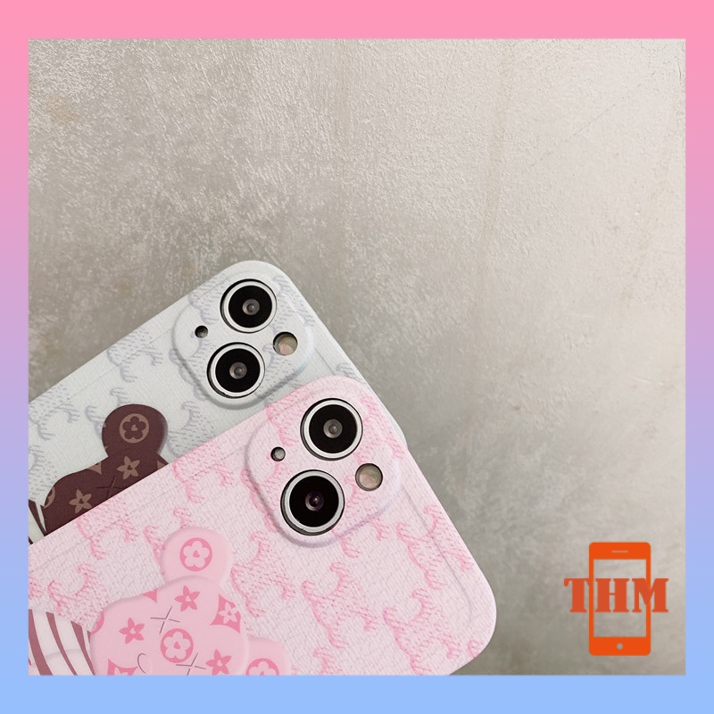 Ốp Điện Thoại In Hình Gấu Cho iPhone 6/6S/6splus/se/7/7plus/8/8plus/X/xs/xsmax/11/12/13/Pro/Pro Max-432