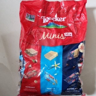 BÁNH XỐP CAO CẤP LOACKER MINIS 80 BÁNH 800G - Ý