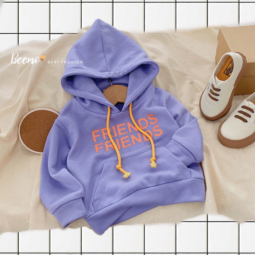 Áo hoodie beemo in chữ friends vải nỉ da cá phong cách hàn đi học đi chơi - ảnh sản phẩm 7