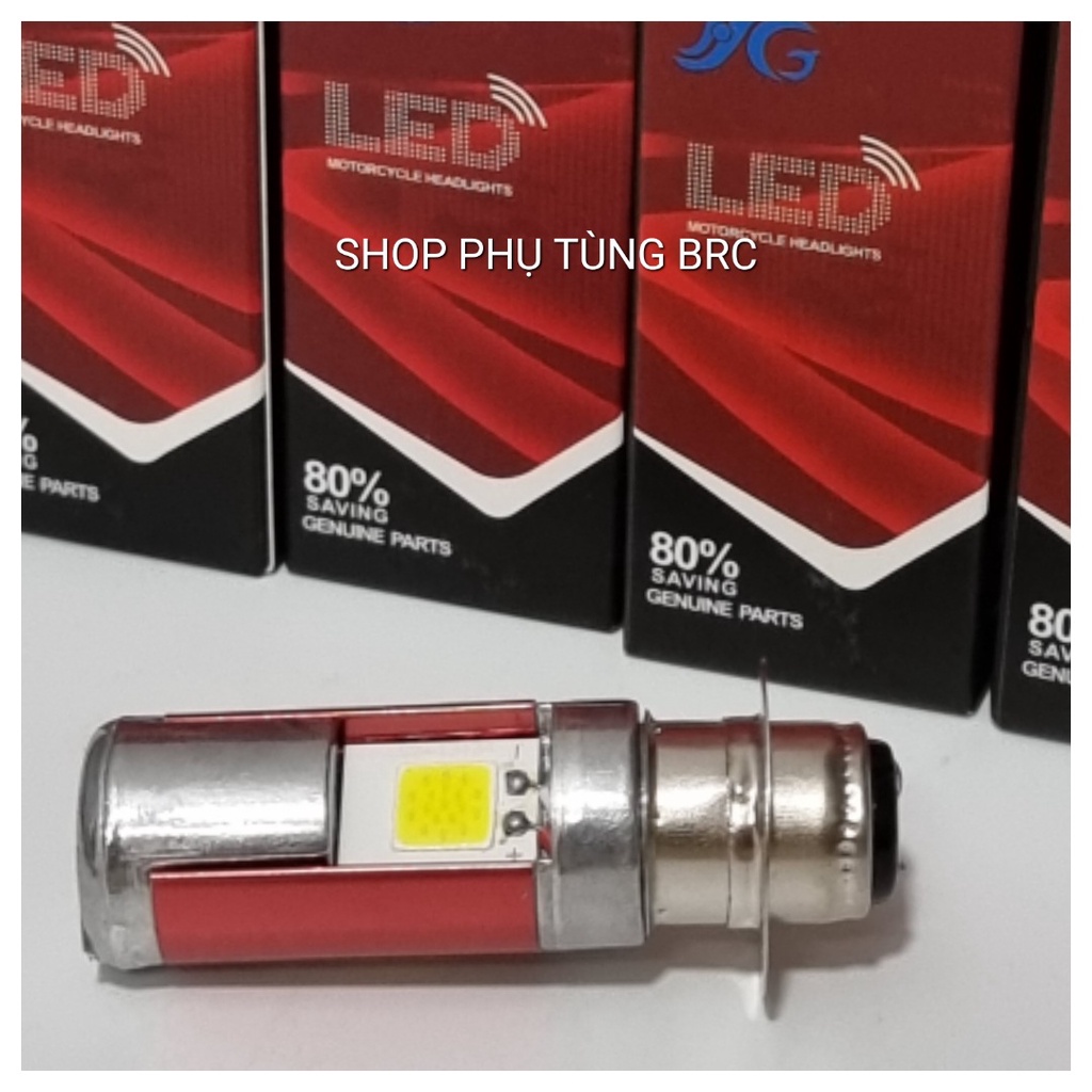 Đèn pha LED siêu sáng KOSO loại 2 chân M5 lắp cho DREAM, WAVE nhỏ, CUB...