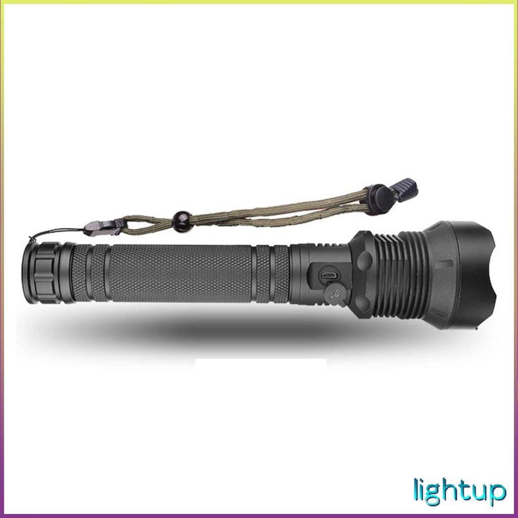 Đèn pin nhôm Led công suất cao P70 Usb ngoài trời có thể sạc lại