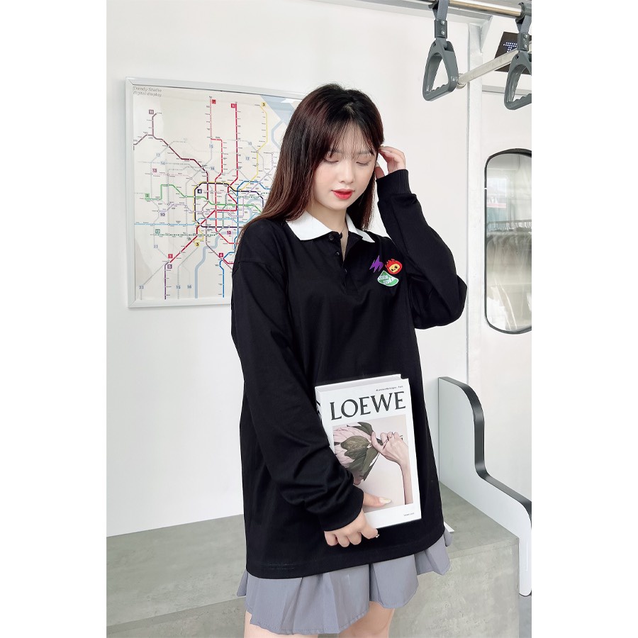 Áo thun polo dài tay Wabisabi wsa30