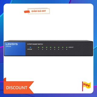 Bộ chia mạng Linksys LGS116 16 cổng Gigabit (Chính Hãng Linksys Việt Nam)