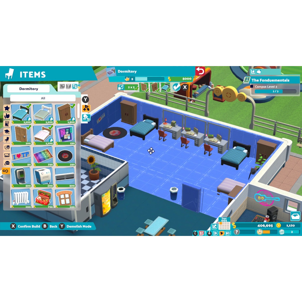-  - Two Point Campus Enrollment Edition - Băng trò chơi Nintendo Switch