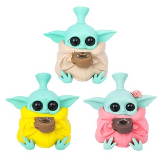W & g mô hình đồ chơi yoda hình em bé mandalorian