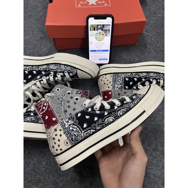 Giày Converse Paisley Patchwork