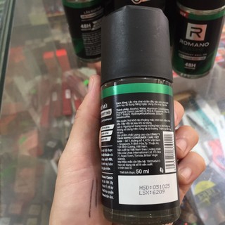 Lăn khử mùi Romano Classic chai 50ml
