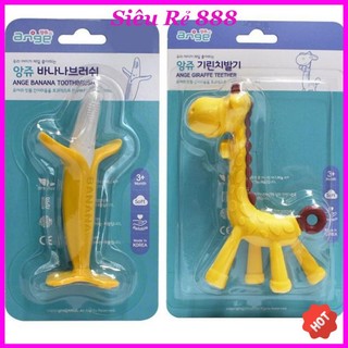 ⚡ Gặm nướu hươu cao cổ/chuối Ange Hàn Quốc (chính hãng)