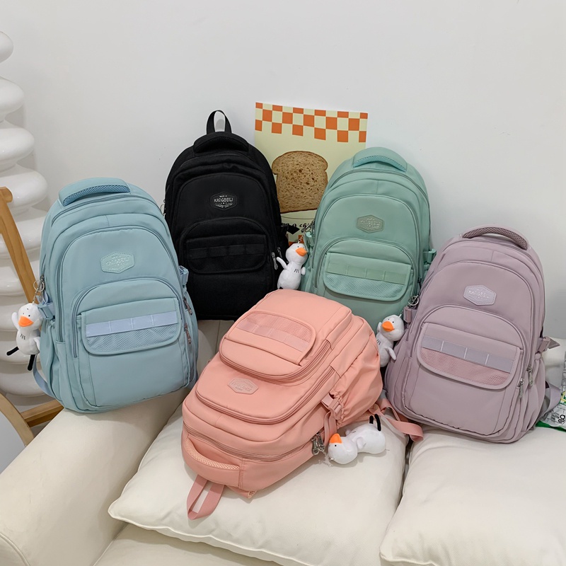 Balo Prettyzys 2022 sức chứa lớn 15.6" dành cho nữ tuổi teen đi học thời trang Hàn Quốc