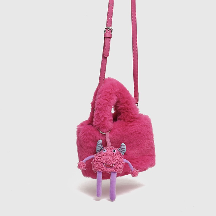 Túi Đeo Chéo Hình Thú Nhồi Bông Dễ Thương Cho Nữ