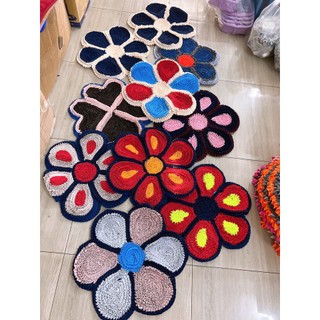 Thảm lau chân hình bông hoa 6 cánh