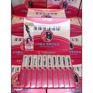 Sâm tẩm mật ong nguyên củ 10×22g Hàn Quốc