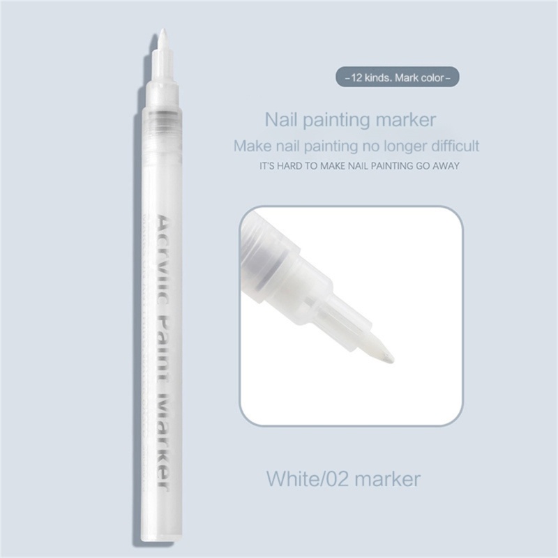 Set 12 Bút Gel Trang Trí Móng Nghệ Thuật YOUYO Dành Cho Nữ