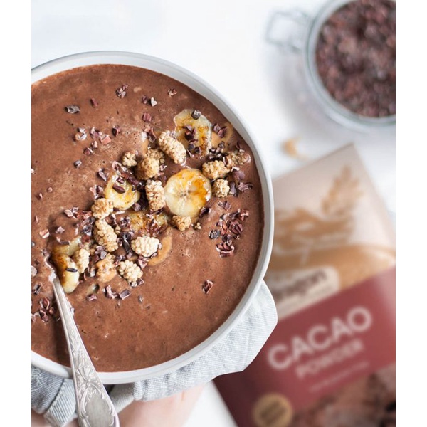 Bột cacao nguyên chất hữu cơ (Organic Cacao Powder) - Dragon Superfoods - 200g